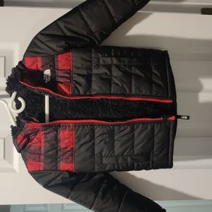 The North Face- reversible hooded jacket